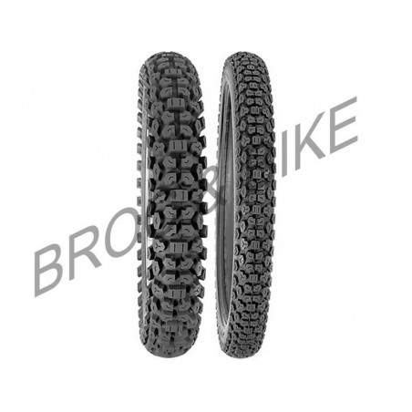 Lot de 2 pneus KENDA TRAIL K270 3.50-18 et 2.75-21 IDEAL 125 DTMX