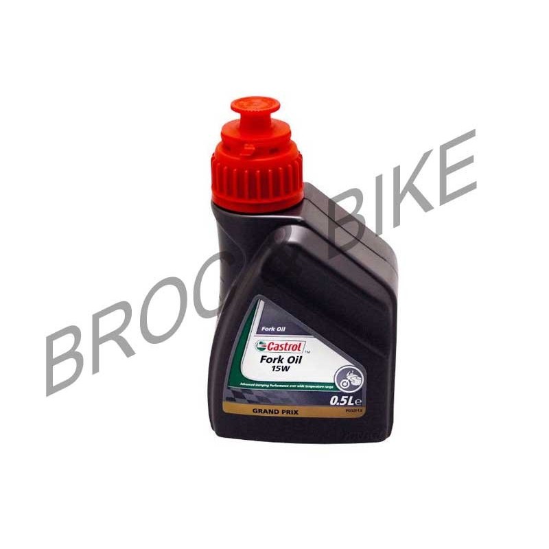 HUILE DE FOURCHE CASTROL 15W MEDIUM-FERME - 500ml