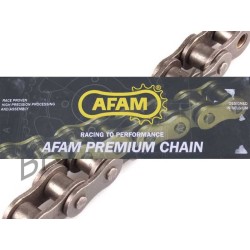 Chaine AFAM Renforcée Noir 118 maillons 125 DTMX +attache rapide