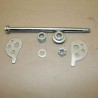 AXE DE ROUE ARRIERE COMPLET 125 DTMX
