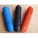 Soufflets de fourche 125 DTMX coloris au choix : Noir, Rouge ou Bleu