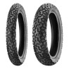 Lot de 2 pneus KENDA TRAIL K280 3.50-18 et 2.75-21 IDEAL 125 DTMX